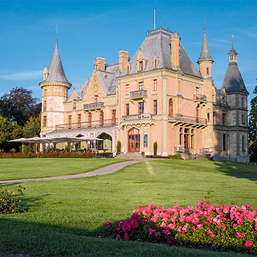 Auszeit in der Turmsuite, planschen im Schlossteich