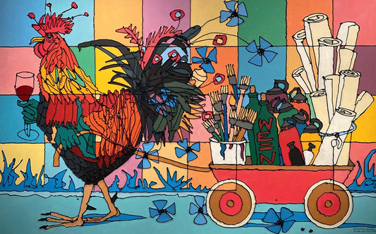 Ausstellung Schwarz Gänsehaut in Büren a. A.